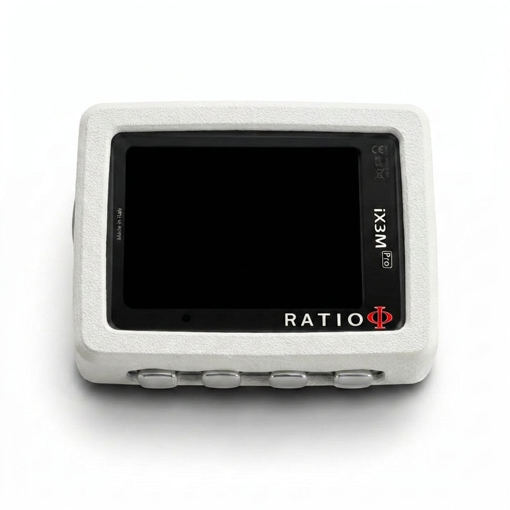 Hülle für Ratio iX3M (eckige Tasten) – maßgeschneiderter Schutz für den Tauchcomputer.