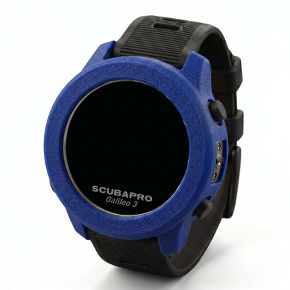 Hülle für Scubapro G3 – Schutzhülle für den Premium-Tauchcomputer Scubapro Galileo 3 in blau.