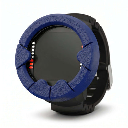 Hülle für Suunto Zoop Novo in blauer Farbe, schützende TPU-Hülle für Tauchcomputer.