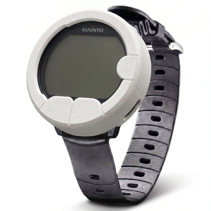 Hülle für Suunto Zoop – Schutz für einen bewährten Klassiker in weiß, ideal für Taucher.