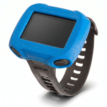 Hülle für Mares Quad / Quad Air / Quad CI / Quad 2 in blau, passgenau für Tauchcomputer von Mares.