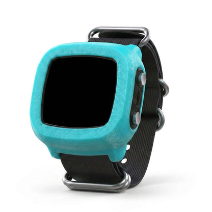 Hülle für Aqualung i330r Band – Schützende TPU-Hülle für Tauchcomputer in hellblauer Farbe mit robustem Armband.