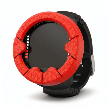 Hülle für Suunto Zoop Novo in rot, stoßabsorbierende TPU-Hülle für optimalen Schutz.