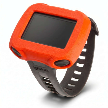 Hülle für Mares Quad / Quad Air / Quad CI / Quad 2 in leuchtendem Orange mit großem Display.