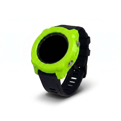 Hülle für Garmin Descent MK2i in leuchtendem Grün schützt den Tauchcomputer vor Stößen und Kratzern.