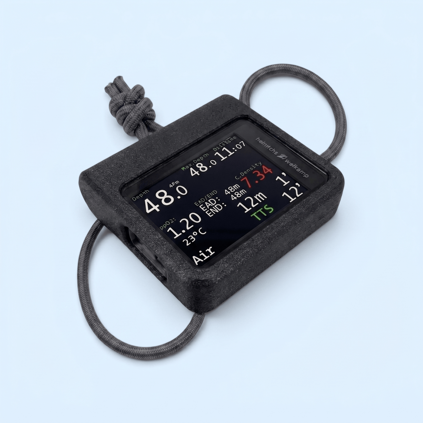 Hülle für OSTC plus (ab 2022) – universelle TPU-Hülle für OSTC Plus mit Kabelanschluss und Schutz.