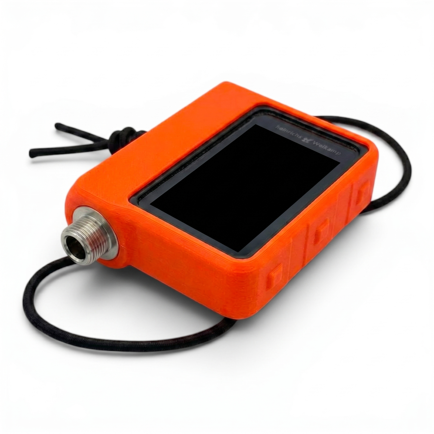 Hülle für OSTC4 – passgenauer Schutz für den Tauchcomputer in leuchtendem Orange.