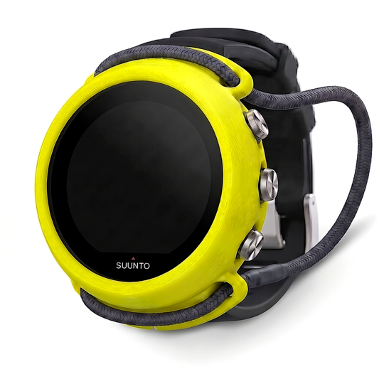 Etui til Suunto D5 - Rem + Bungee-løkker