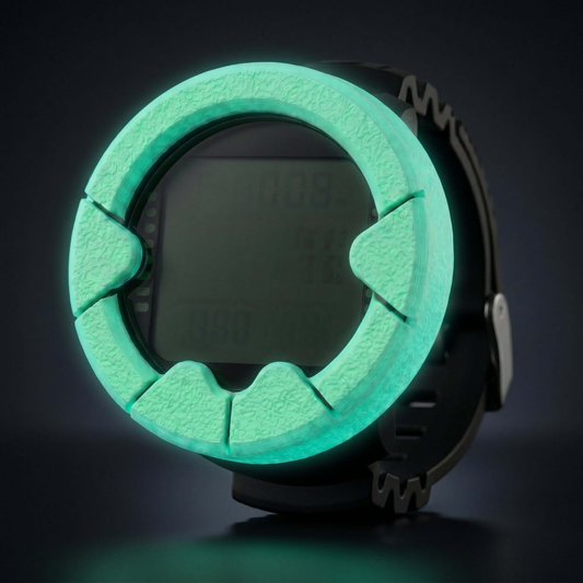 Hülle für Suunto Zoop Novo – leuchtende TPU-Hülle als Schutz für den beliebten Tauchcomputer.