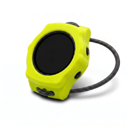 Hülle für Shearwater Teric Bungee Edition in leuchtendem Gelb mit robustem Design und Bungee-Kordel.