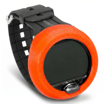 Hülle für Cressi Donatello / Michelangelo - Schutzhülle in Orange für Taucheruhr Cressi Donatello.