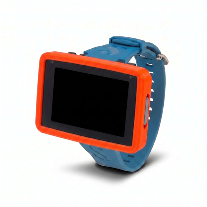 Hülle für Scubapro Luna 2.0 / Ai - Schutz für Tauchcomputer in blau und orange