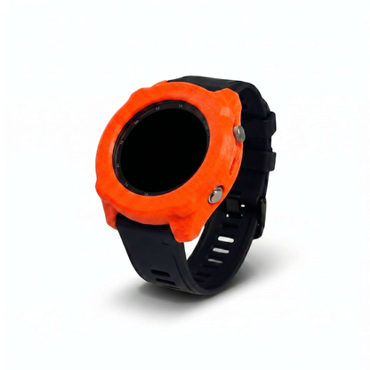 Hülle für Garmin Descent MK2i in leuchtendem Orange, schützend und passgenau für den Tauchcomputer.