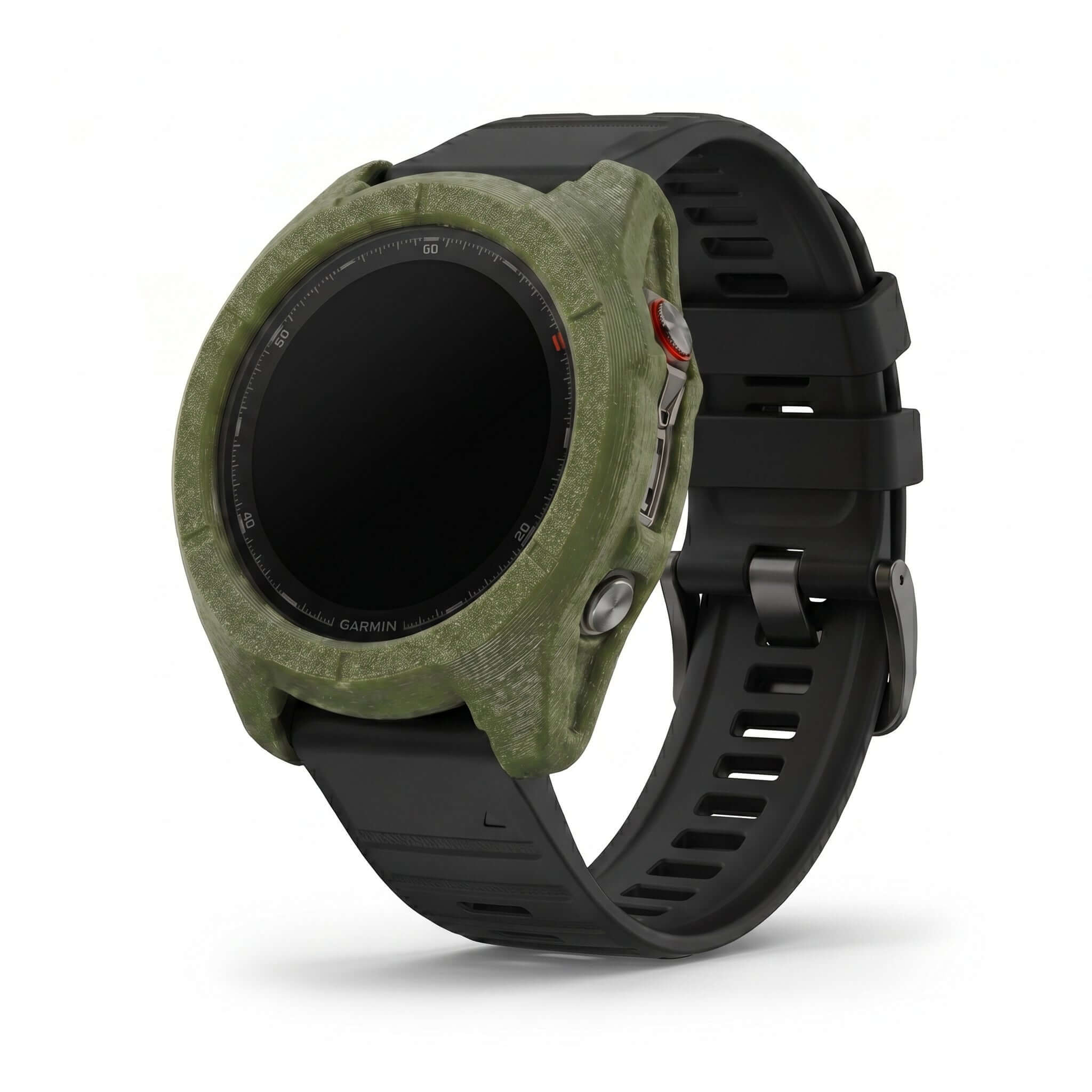 Hülle für Garmin Fenix 8 Pro - 51mm in grünem TPU-Material für optimalen Schutz und Stil.