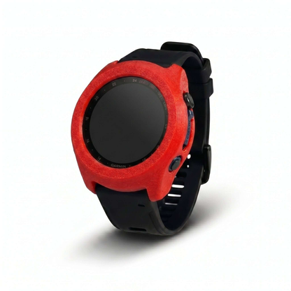 Hülle für Garmin Descent MK3i 51mm in roter TPU-Variante, die das große Display schützt.