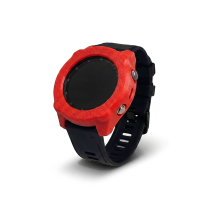 Hülle für Garmin Descent MK2i in rotem TPU-Material, schützt den Tauchcomputer zuverlässig vor Stößen und Kratzern.