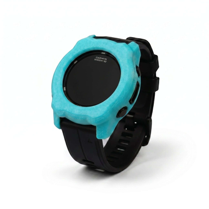 Hülle für Garmin Descent G1 und G2 in Türkis für optimalen Schutz und Leistung. Zeigt kompaktes Design.