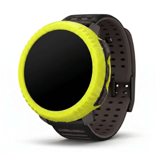 Hülle für Suunto VERTICAL 2 - Robuste TPU-Hülle in leuchtendem Gelb für optimalen Schutz beim Abenteuer.